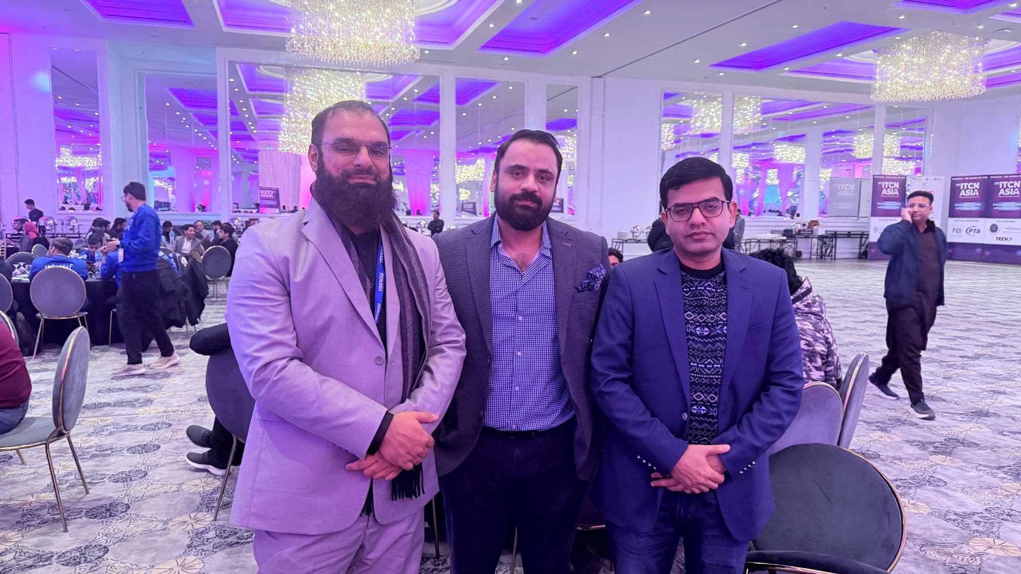 The Villaex team at the ITCN Asia 2026 reception