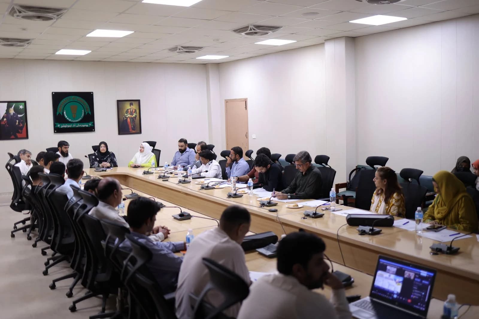 The advisory board meeting at the Department of Information Sciences, University of Education