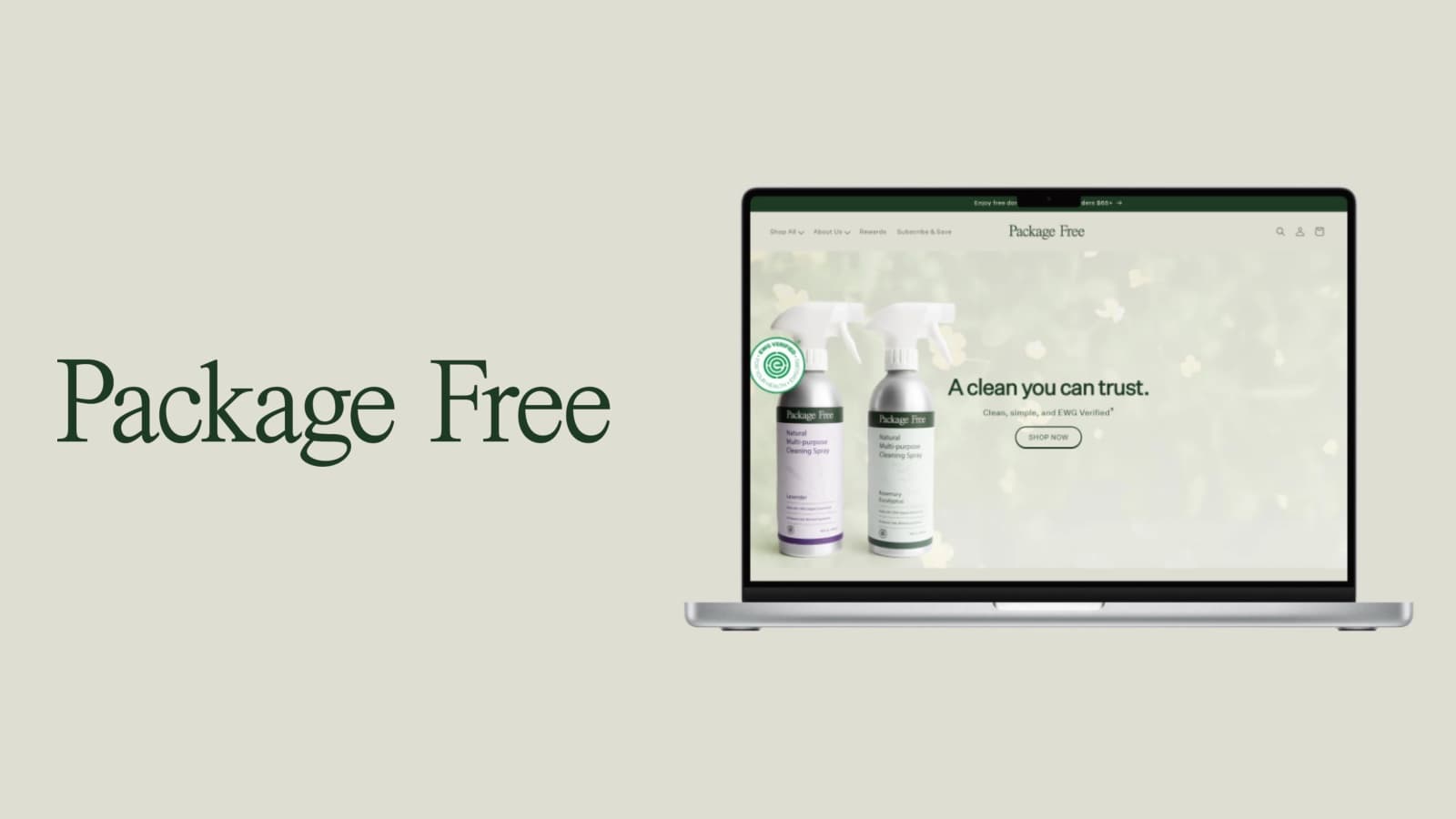 Package Free: the brand set from the studio portfolio