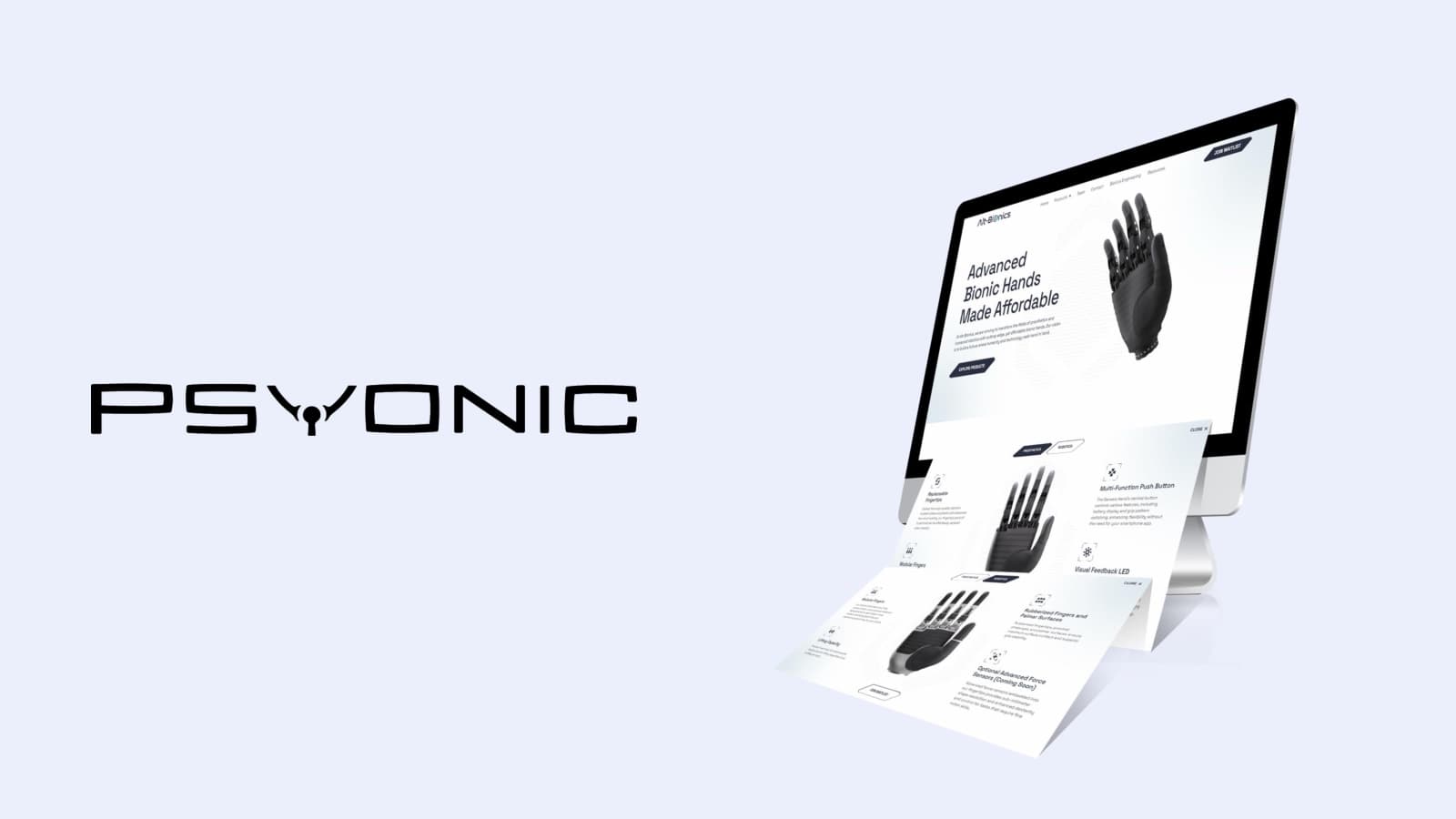PSYONIC: the brand set from the studio portfolio