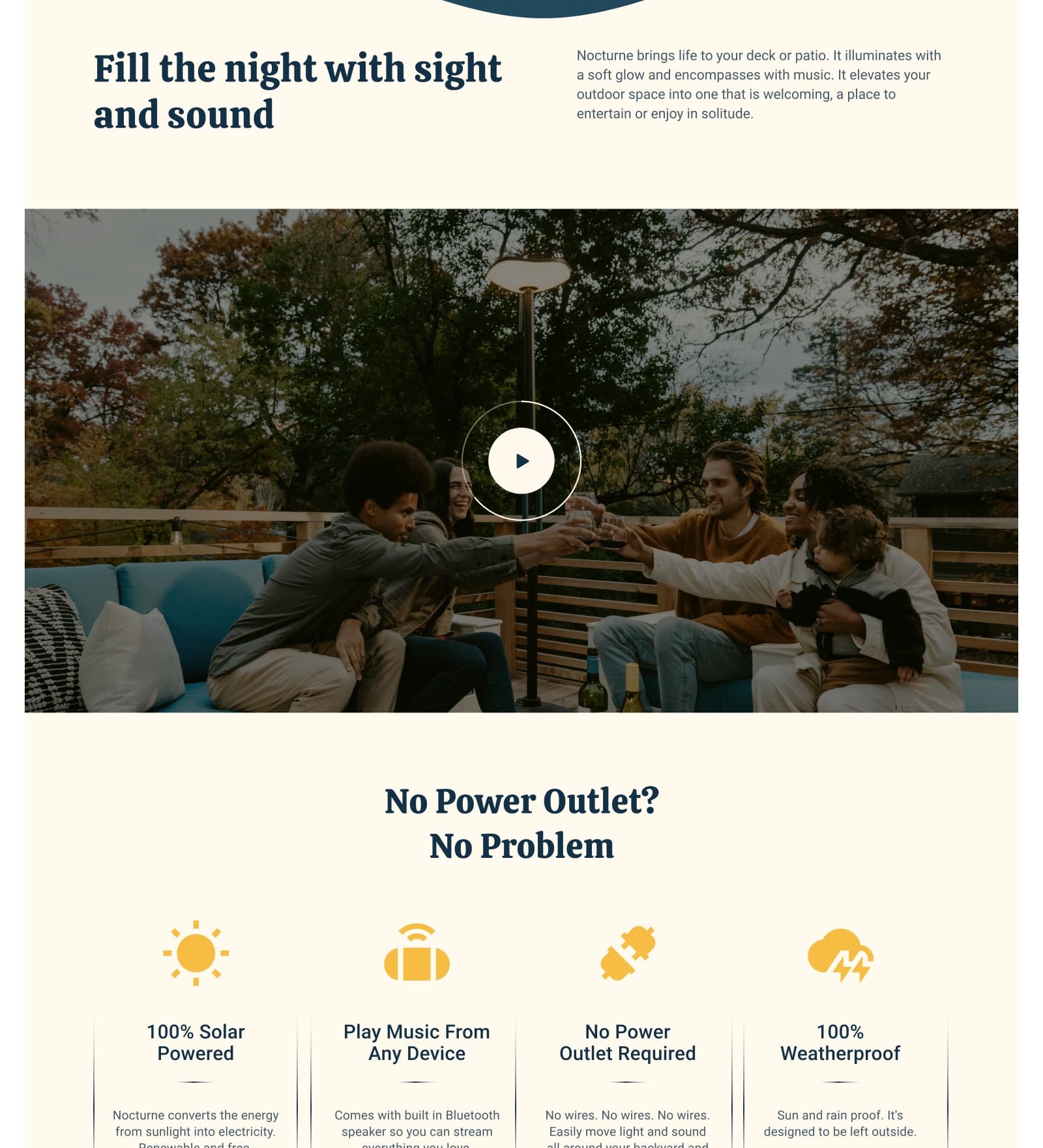 Nocturne: the product page and reviews