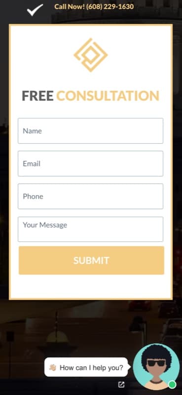 Johnen & Holevoet Law Offices on a phone