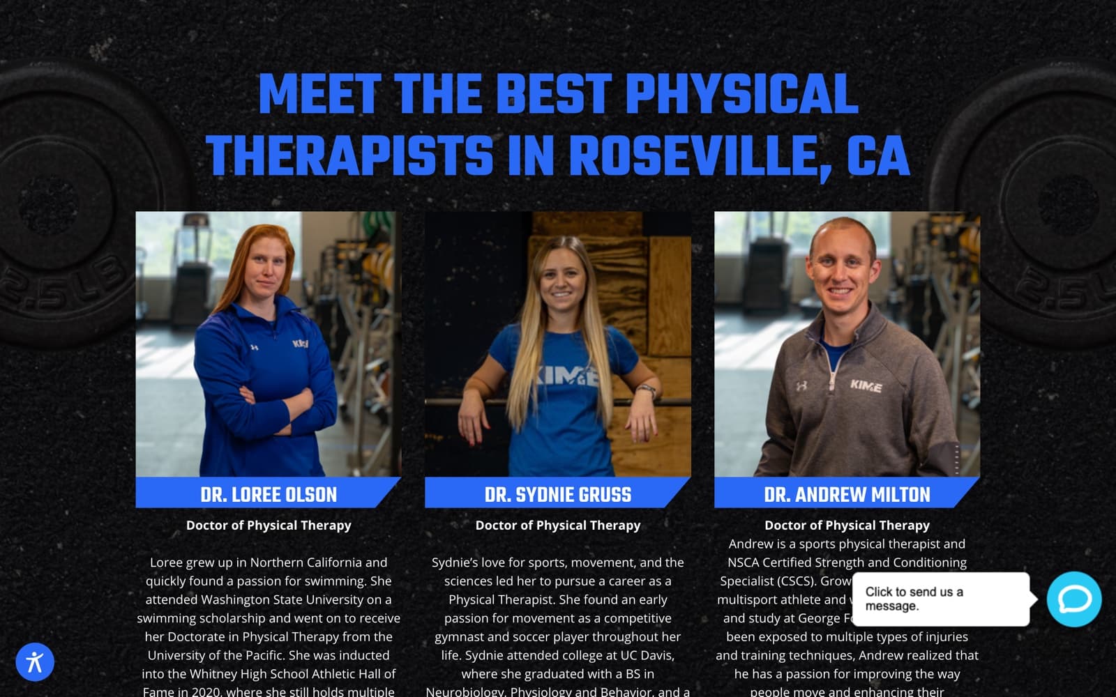 KIME Performance Physical Therapy: Clinicians for this city