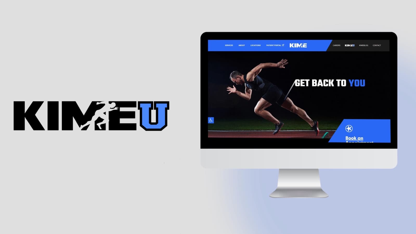 KIME Performance Physical Therapy: the brand set from the studio portfolio