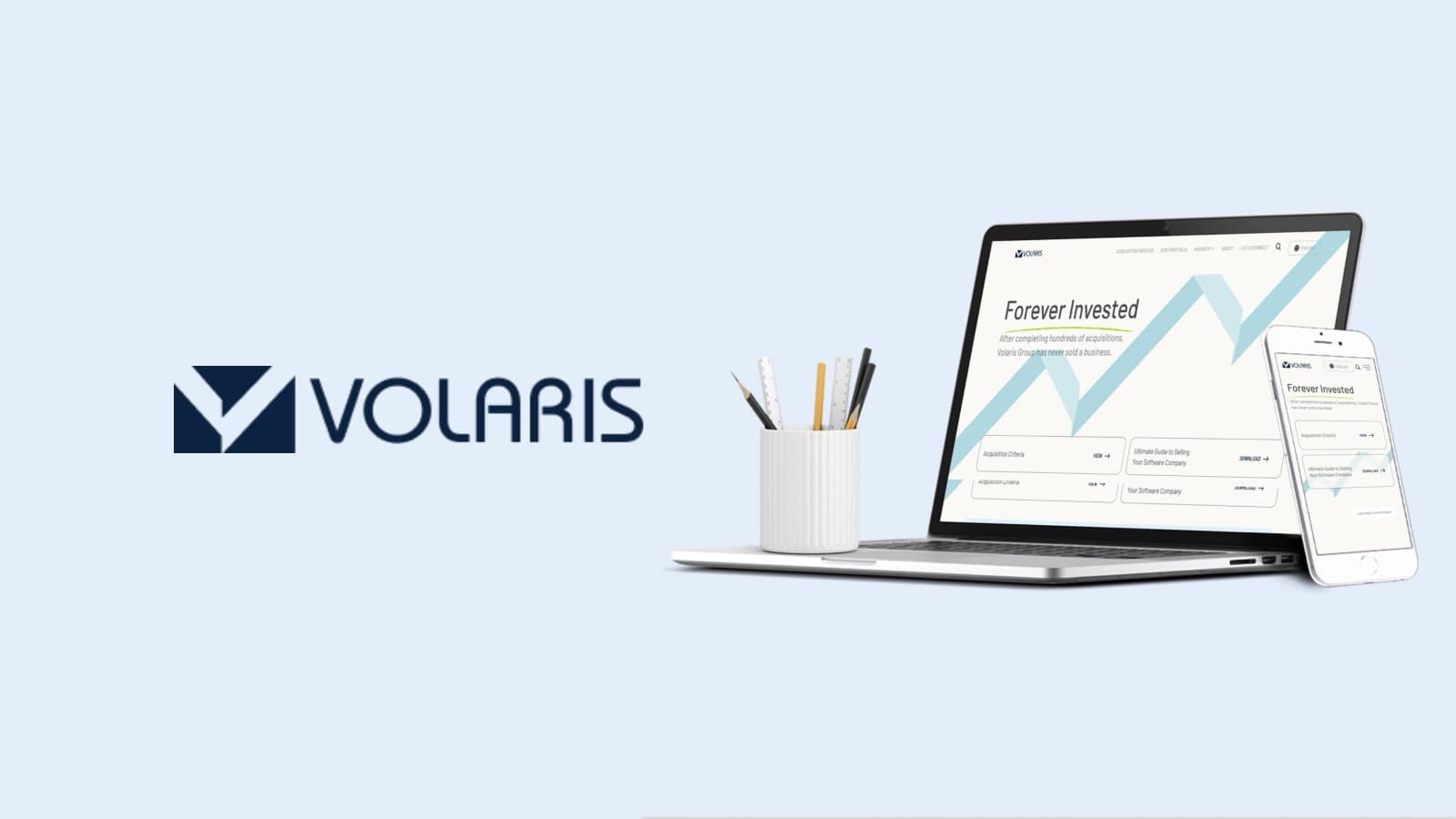 Volaris Group: the brand set from the studio portfolio